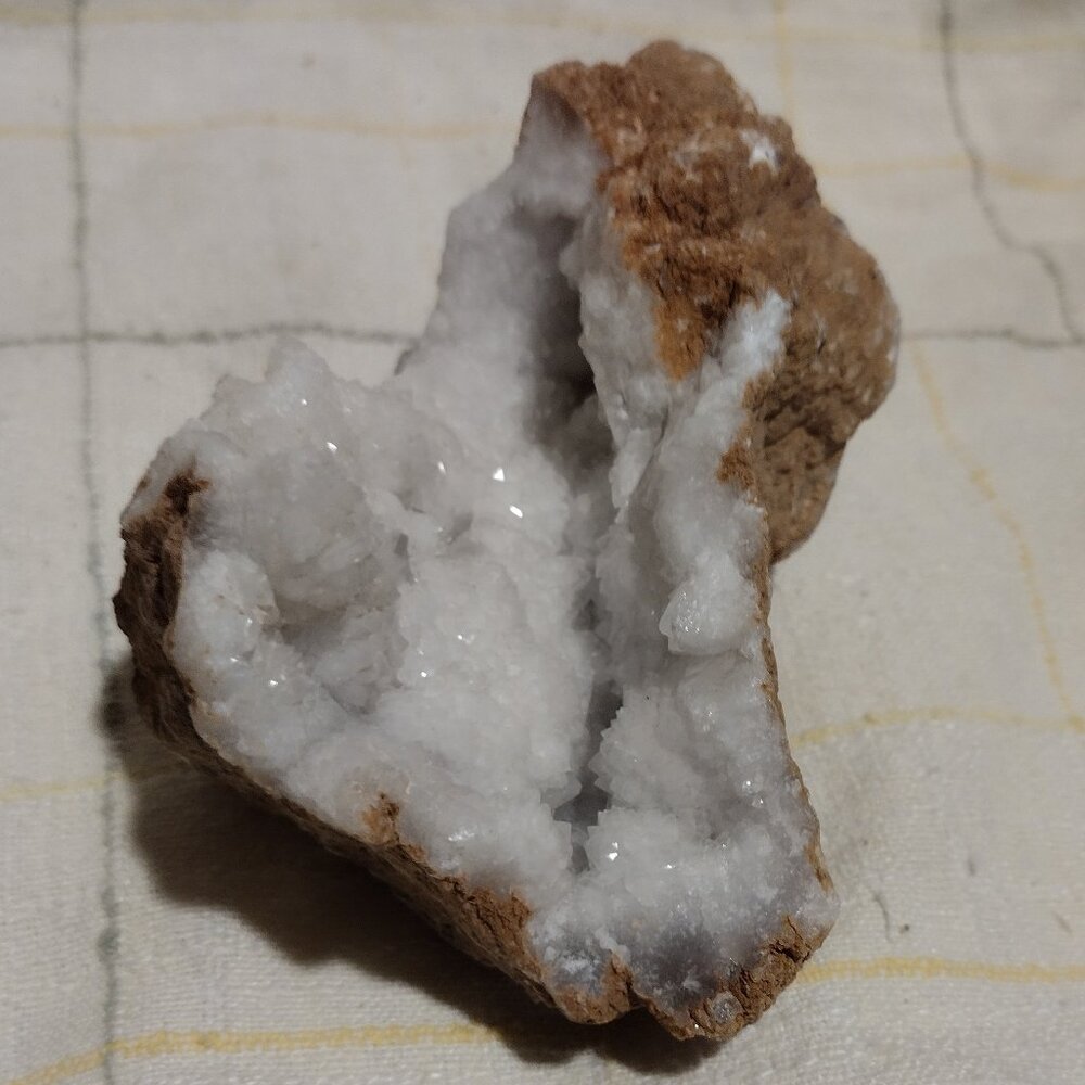 Calcite Quartz Crystal Geode - Picture 8 of 16